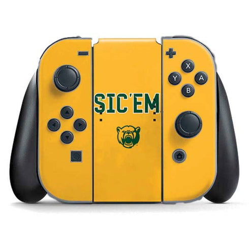 Baylor University Sic Em Nintendo Switch (2017-2021) Joy-Con Controller Skin