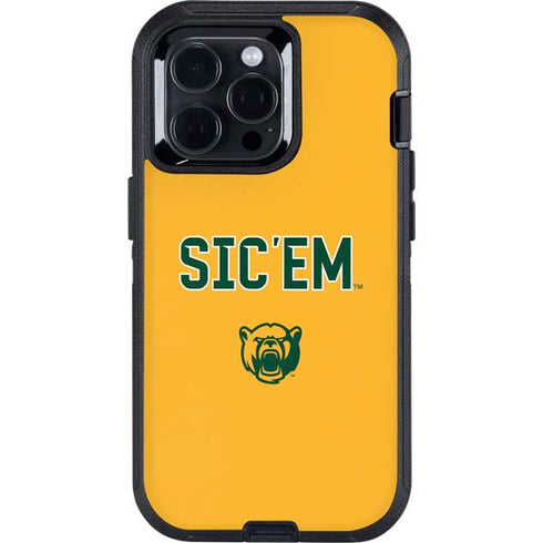 Baylor University Sic Em Otterbox Defender iPhone Skin