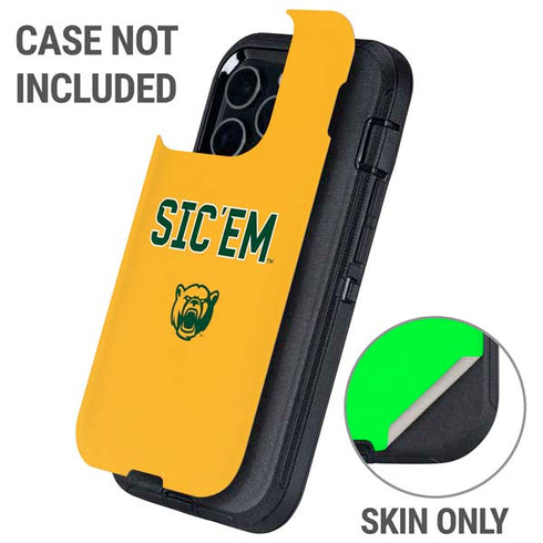 Baylor University Sic Em Otterbox Defender iPhone Skin