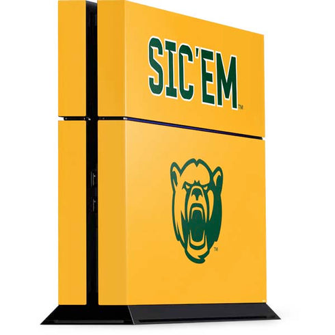 Baylor University Sic Em PS4 Console Skin