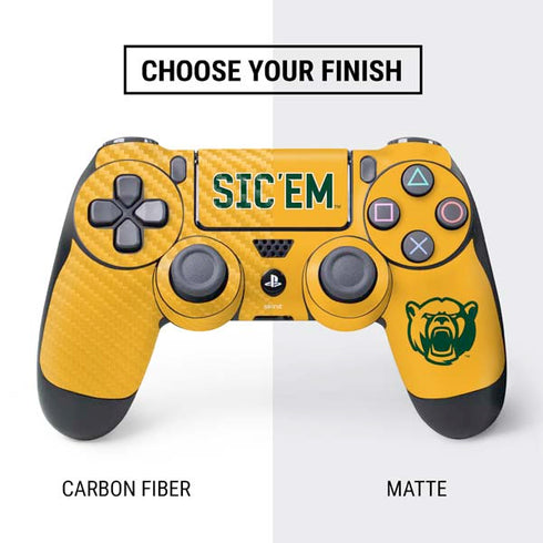 Baylor University Sic Em PS4 Controller Skin