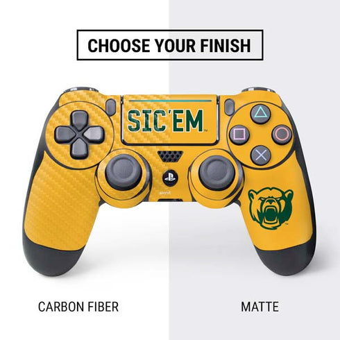 Baylor University Sic Em PS4 Slim Bundle Skin