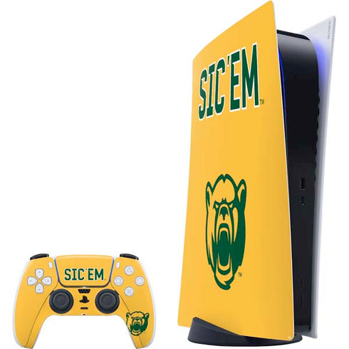 Baylor University Sic Em PS5 Digital Edition Bundle Skin