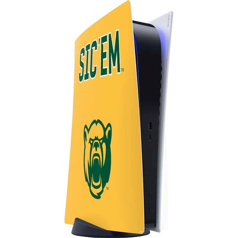 Baylor University Sic Em PS5 Digital Edition Console Skin