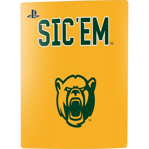 Baylor University Sic Em PS5 Digital Edition Console Skin