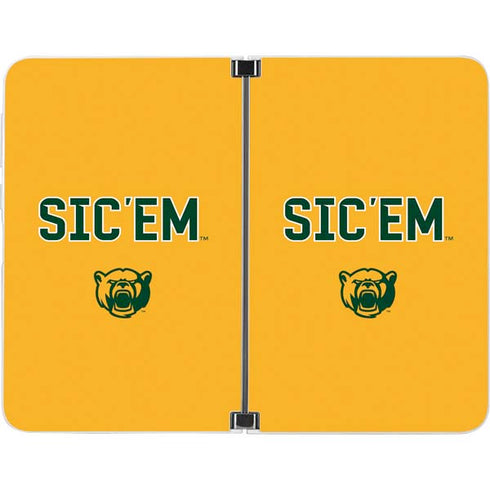 Baylor University Sic Em Surface Duo Skin
