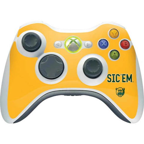 Baylor University Sic Em Xbox 360 Wireless Controller Skin