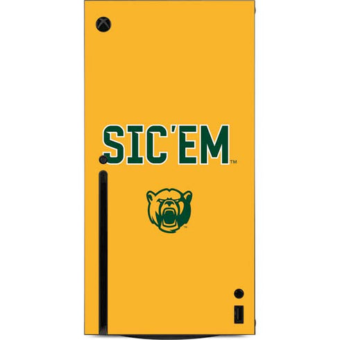 Baylor University Sic Em Xbox Series X Console Skin