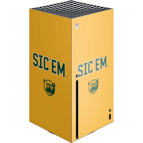 Baylor University Sic Em Xbox Series X Console Skin