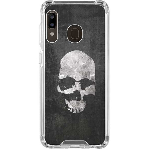 Silent Skull Galaxy A30 Clear Case