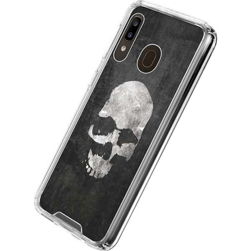 Silent Skull Galaxy A30 Clear Case