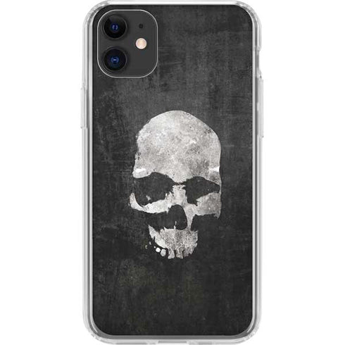 Silent Skull iPhone 11 Clear Case