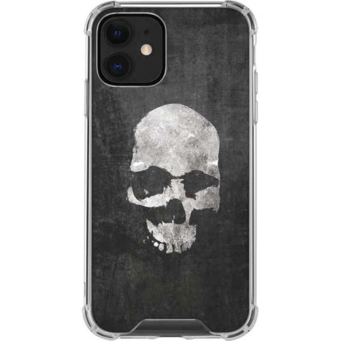 Silent Skull iPhone 12 Clear Case
