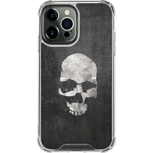 Silent Skull iPhone 13 Pro Max Clear Case