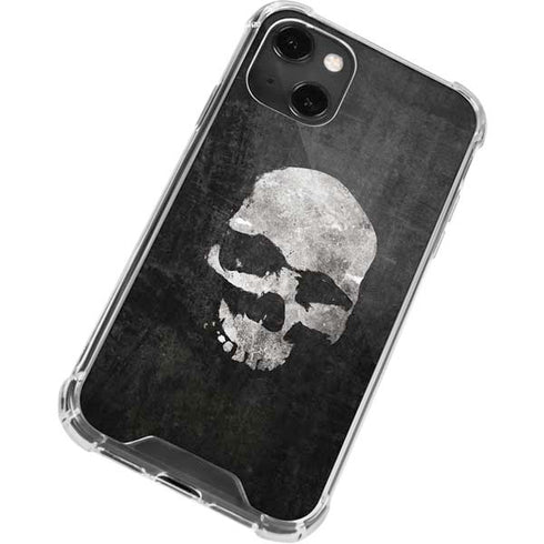 Silent Skull iPhone 14 Plus Clear Case