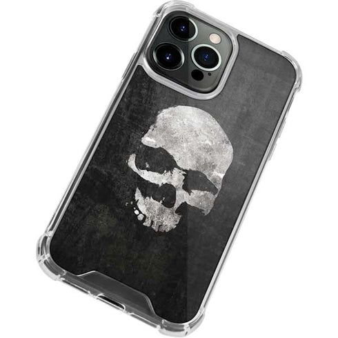 Silent Skull iPhone 15 Pro Clear Case