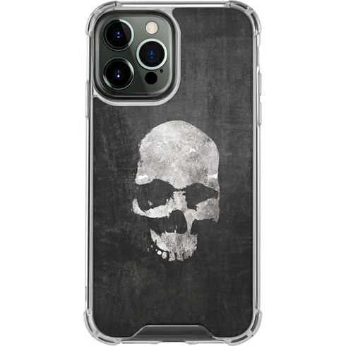 Silent Skull iPhone 15 Pro Max Clear Case
