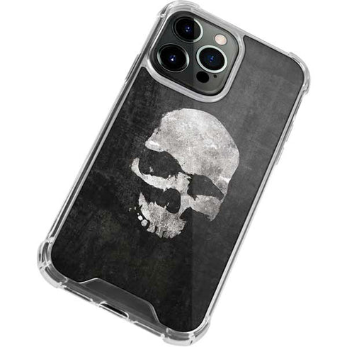 Silent Skull iPhone 15 Pro Max Clear Case