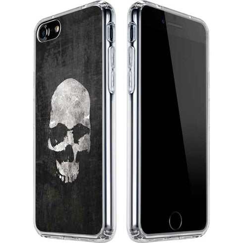 Silent Skull iPhone SE (2nd & 3rd Gen) Clear Case