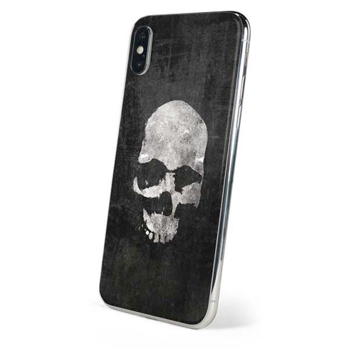 Silent Skull iPhone X Skin