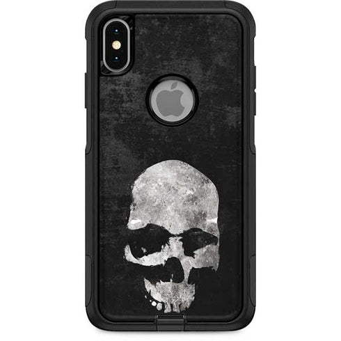 Silent Skull Otterbox Commuter iPhone Skin