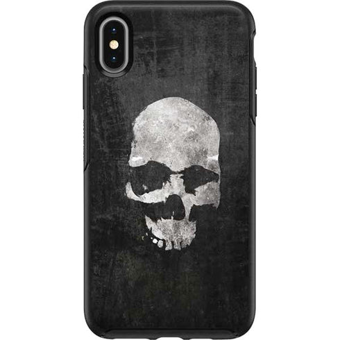 Silent Skull Otterbox Symmetry iPhone Skin