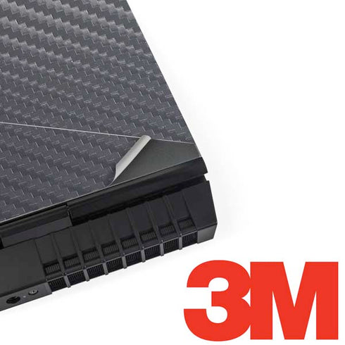Silver Carbon Fiber Specialty Texture Material Dell Alienware Skin