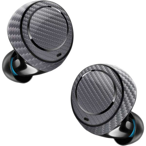 Silver Carbon Fiber Specialty Texture Material Amazon Echo Buds Skin