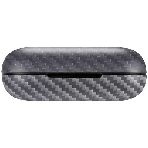 Silver Carbon Fiber Specialty Texture Material Amazon Echo Buds Skin