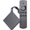 Silver Carbon Fiber Specialty Texture Material Amazon Fire TV Skin