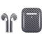 Silver Carbon Fiber Specialty Texture Material Apple AirPods 2 Skin