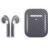 Silver Carbon Fiber Specialty Texture Material Apple AirPods 2 Skin