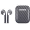 Silver Carbon Fiber Specialty Texture Material Apple AirPods Skin