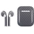Silver Carbon Fiber Specialty Texture Material Apple AirPods Skin