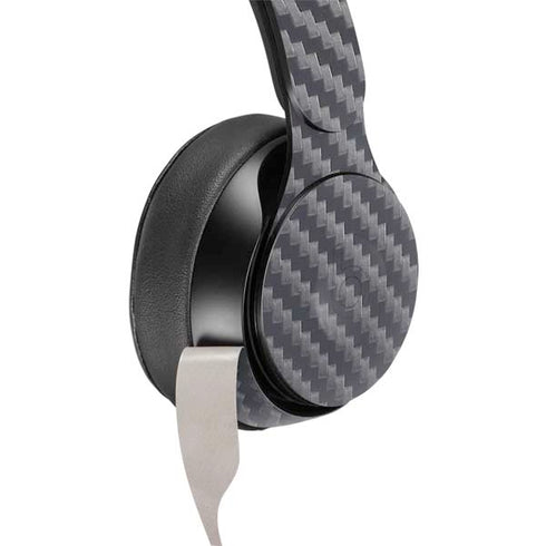 Silver Carbon Fiber Specialty Texture Material Beats Solo Pro Skin