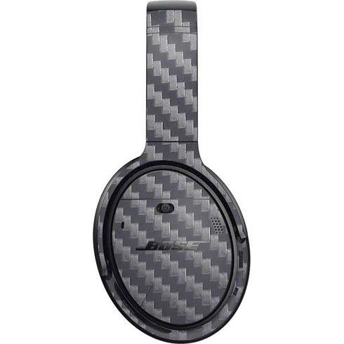 Silver Carbon Fiber Specialty Texture Material Bose QuietComfort 35 Headphones Skin