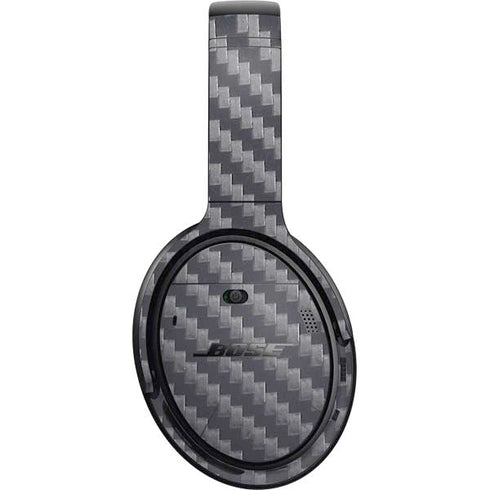 Silver Carbon Fiber Specialty Texture Material Bose QuietComfort 35 II Headphones Skin