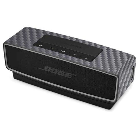 Silver Carbon Fiber Specialty Texture Material Bose SoundLink Mini Speaker II Skin