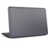 Silver Carbon Fiber Specialty Texture Material HP Chromebook Skin