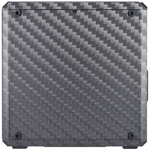 Silver Carbon Fiber Specialty Texture Material Cooler Master MasterBox Q300L Mini Tower Skin