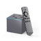 Silver Carbon Fiber Specialty Texture Material Fire TV Cube Skin