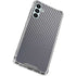 Silver Carbon Fiber Specialty Texture Material Galaxy A13 5G Clear Case