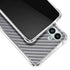 Silver Carbon Fiber Specialty Texture Material Galaxy A13 5G Clear Case