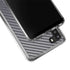 Silver Carbon Fiber Specialty Texture Material Galaxy A21 Clear Case
