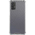 Silver Carbon Fiber Specialty Texture Material Galaxy A32 5G Clear Case