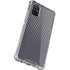 Silver Carbon Fiber Specialty Texture Material Galaxy A51 5G Clear Case