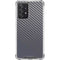 Silver Carbon Fiber Specialty Texture Material Galaxy A52 5G Clear Case