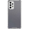 Silver Carbon Fiber Specialty Texture Material Galaxy A53 5G Clear Case