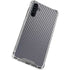 Silver Carbon Fiber Specialty Texture Material Galaxy A54 5G Clear Case