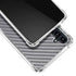 Silver Carbon Fiber Specialty Texture Material Galaxy A54 5G Clear Case